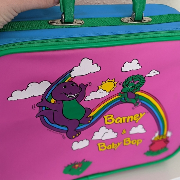 Vintage 1993 Barney & Baby Bop Suitcase - Picture 9 of 12